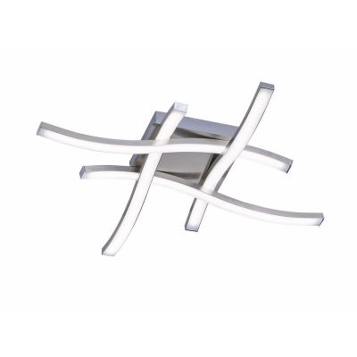 Nikkel plafond design, Go, 5W, 3000K LED