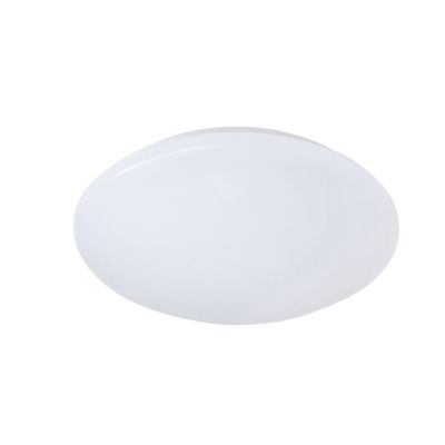 Hvid plafond plast, Vanysia, 12W, 3000K LED, IP44