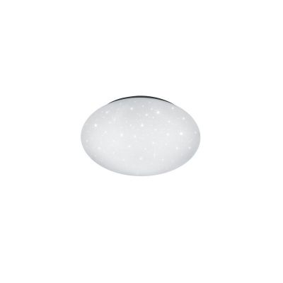 Hvid plafond plast, Vanysia, 18W, 4000K LED, IP44