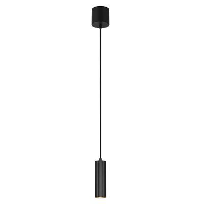 Sort pendler lampe modern, Sieb