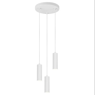 Hvid pendler lampe modern, Sieb