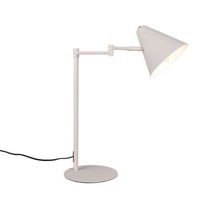 Grå skrivebordslampe modern, Jille, med brytare