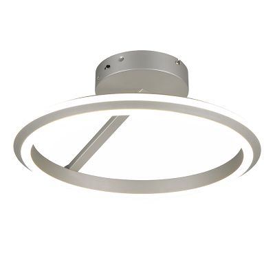 Nikkel loftlampe modern, Jiry, 34W, white switch LED, 3 trins lysdæmper