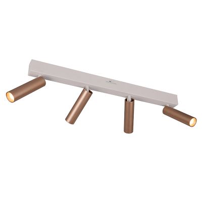 Brun loftspot modern, Smail, 5,5W, white switch LED, 3 trins lysdæmper