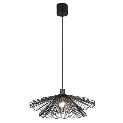 Sort pendler lampe modern, Celso