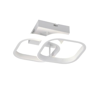 Hvid loftlampe design, Yasser, 7W, 4000K LED