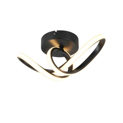 Sort loftlampe design, Wiard, 7W, 3000K LED