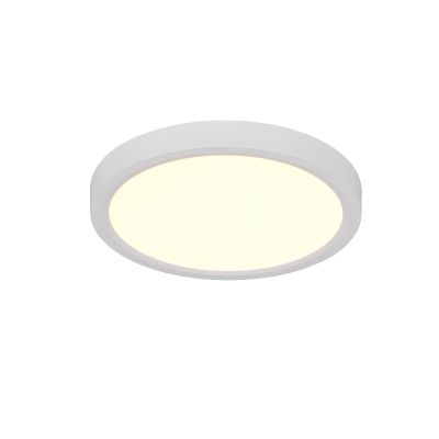 Hvid plafond modern, Zayd, 18W, white switch LED, 3 trins lysdæmper