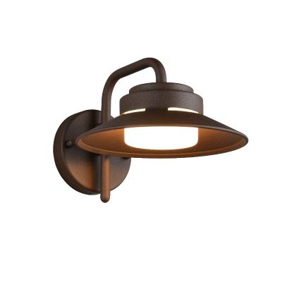 Rustfarvet udendørslampe modern, Perihan, IP44
