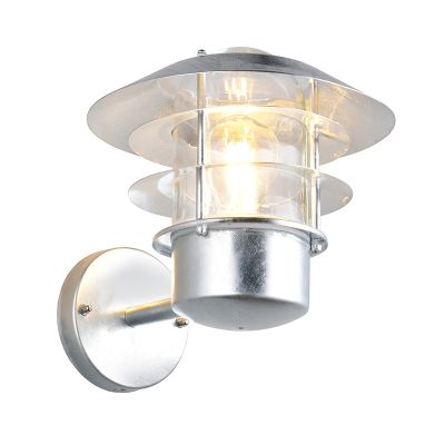 Zink udendørslampe modern, Peternella, IP44