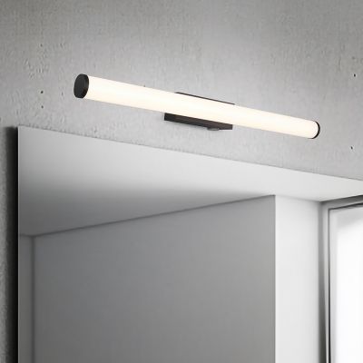 Sort væglampe badeværelse modern, Staby, 6,5W, 3000K LED, IP44