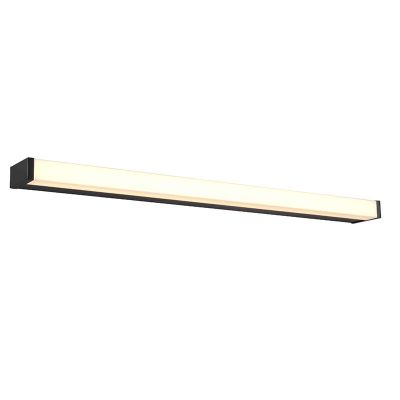 Sort væglampe badeværelse modern, Celesta, 12W, 3000K LED, IP44