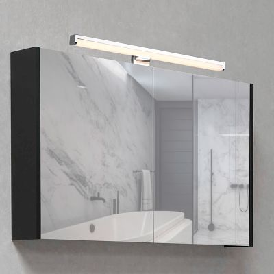 Krom væglampe badeværelse modern, Celal, 7,5W, 3000K LED, IP44