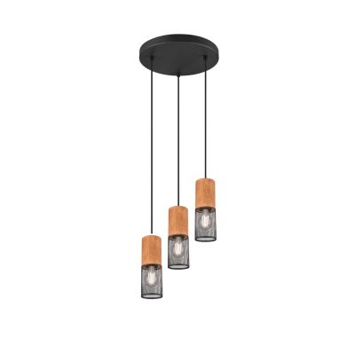Sort pendel lampe spisebord vintage, Jessica