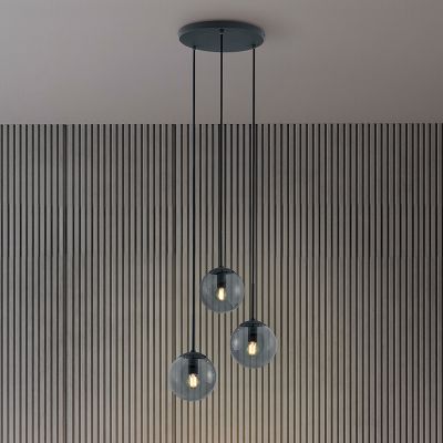 Antracit pendler lampe modern, Resi