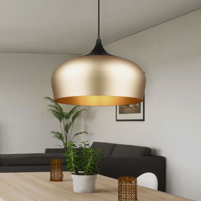 Messing pendler lampe modern, Kinga