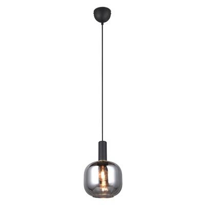 Grå pendel lampe spisebord design, Nurullah