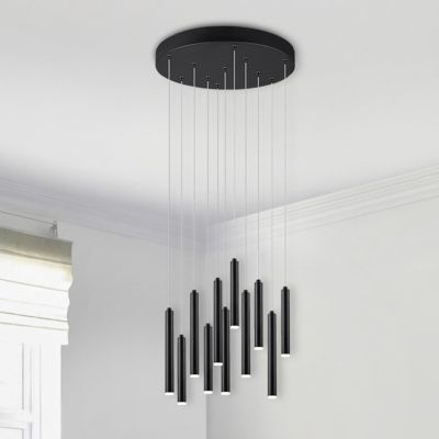 Antracit pendler lampe modern, Jamilla, 52W, 3000K LED