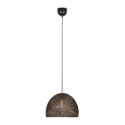 Rattan pendler lampe messing, Kardelen