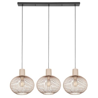 Beige pendler lampe industri, Gjalt