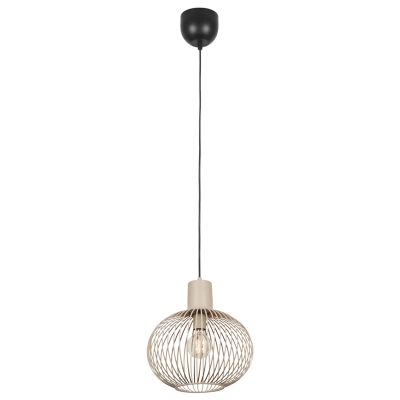 Beige pendler lampe industri, Gjalt