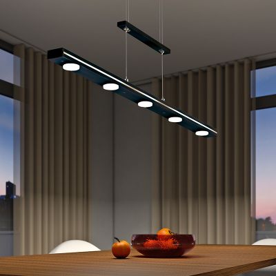 Sort pendler lampe modern, Awa, 3,5W, varm til kold hvid justerbar LED