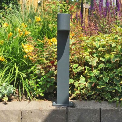 Antracit udendørslampe modern, Laurien, IP44