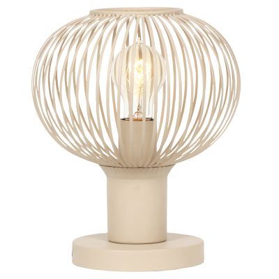 Beige bordlampe industri, Gjalt
