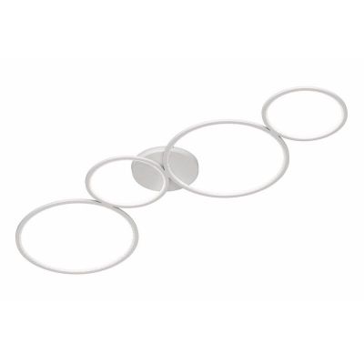 Hvid plafond modern, Robon, 37W, 3000K LED