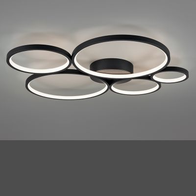 Sort plafond modern, Robon, 49W, 3000K LED
