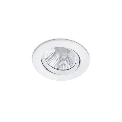 Hvid indbygningsspot badeværelse modern, Imani, 5W, 3000K LED, IP23