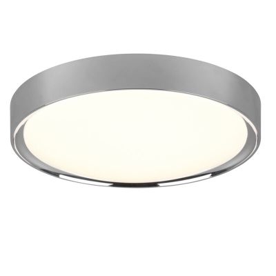 Krom loftlampe badeværelse plast, Evelina, 18W, 3000K LED, IP44