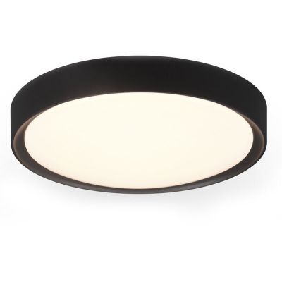 Hvid loftlampe badeværelse plast, Evelina, 18W, 3000K LED, IP44