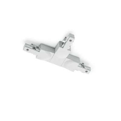 Hvidt T-stykke med venstre leder, 2-faset