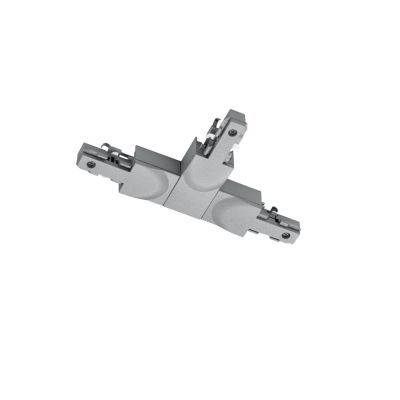 Grå T-stykke med leder højre, 2-faset