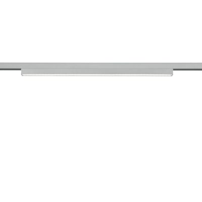 Grå klemlampe Chloe til 2-faset sporbelysning