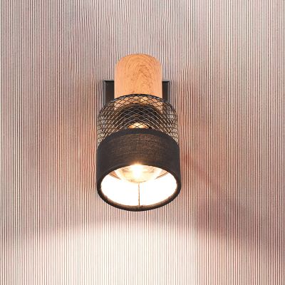 Sort vægspot retro, Solmaz