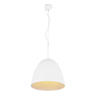 Hvid pendel kuppel modern, Ingmar