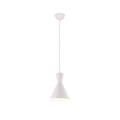 Hvid pendler lampe modern, Mindy