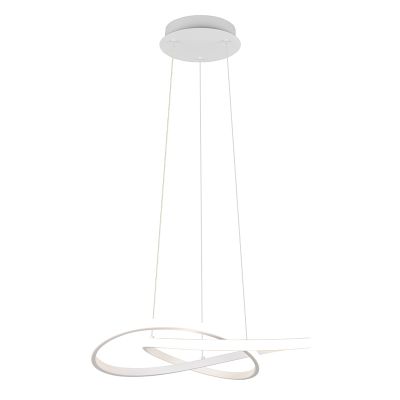 Hvid pendler lampe design, Rabiaa