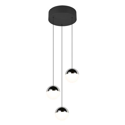Krom pendler lampe modern, Rigtje