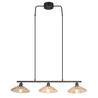 Sort pendler lampe modern, Priyanka