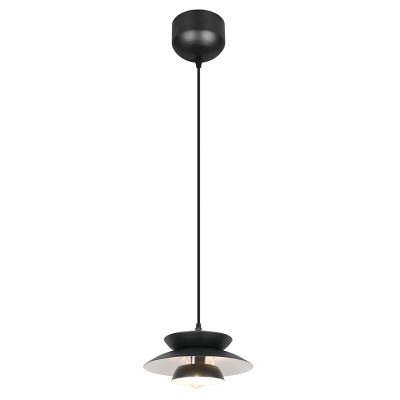 Sort pendler lampe modern, Tomislav
