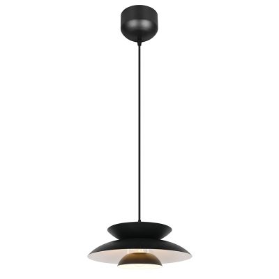 Sort pendler lampe modern, Tomislav