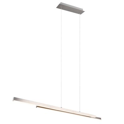 Nikkel pendler lampe modern, Sangeeta, 22W, 3000K LED
