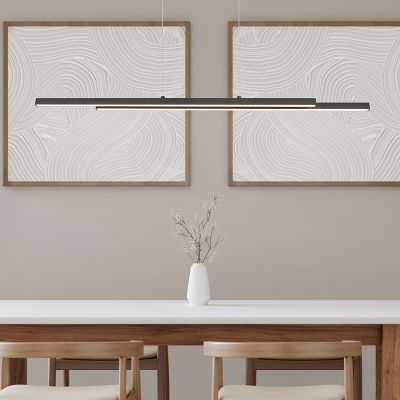 Sort pendler lampe modern, Sangeeta, 22W, 3000K LED