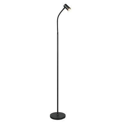 Sort gulv lampe modern, Suradj, med brytare
