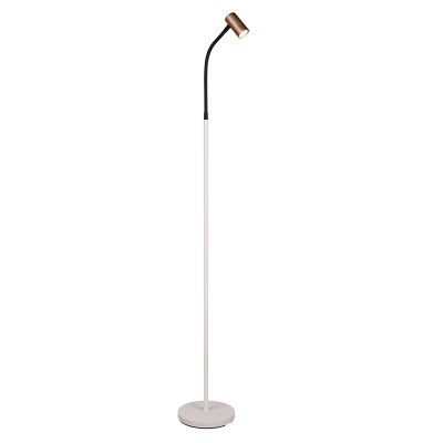 Brun gulv lampe modern, Suradj, med brytare
