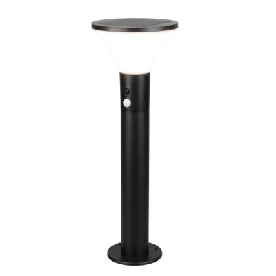 Sort udendørslampe gulvlampe solcelle modern, Nebahat, 3W, 4000K LED, IP44
