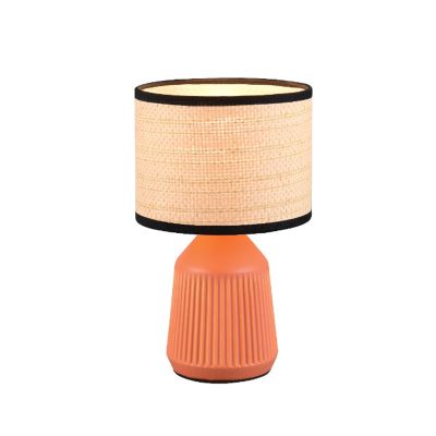 Keramik bordlampe orange, Shivam